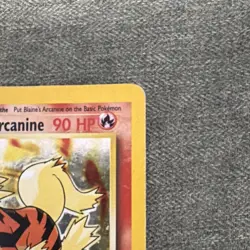 Pokemon Blaine's Arcanine 1/132 Gym Challenge Holo Rare Wizards 2000 - Image 3