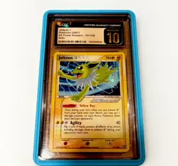 Pokemon Jolteon Star 101/108 EX Power Keepers Ultra Rare Holo CGC Pristine 10 - Image 1
