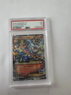 Pokemon Generations 2016 Mega Charizard Ex #12 PSA 6 - Image 1