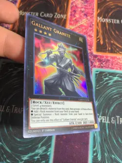 Yu-Gi-Oh! Gallant Granite CHIM-EN036 1st Edition Ultra Rare NM - Image 2