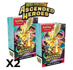 2x Pokemon TCG Mega Evolution: Ascended Heroes Booster Bundle PRESALE CONFIRMED - Image 1