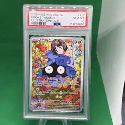 2026 POKEMON ASC EN-ASCENDED HEROES ILLUSTRATION RARE ERIKA'S TANGELA PSA 10 - Image 1