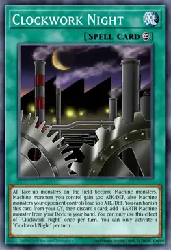 Clockwork Night - RA03 - Collectors Rare - Yugioh - Euro - Image 1