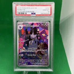 2026 POKEMON ASC EN-ASCENDED HEROES ILLUSTRATION RARE #234 BANETTE PSA 10 - Image 1