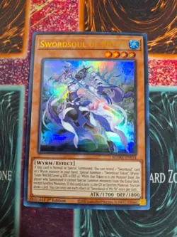 Yu-Gi-Oh! TCG Swordsoul of Mo Ye MAMA-EN034 Ultra Rare 1st Edition Near Mint - Image 1