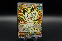 Pokemon Meowth ex Full Art Holo SIR 121/088 Perfect Order | Secret Rare NM/M - Image 1