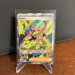 Pokemon TCG Canari 257/217 ASC: Trainer Supporter Full Art Ultra Rare Holo - Image 1