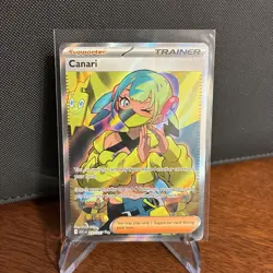 Pokemon TCG Canari 257/217 ASC: Trainer Supporter Full Art Ultra Rare Holo - Image 2