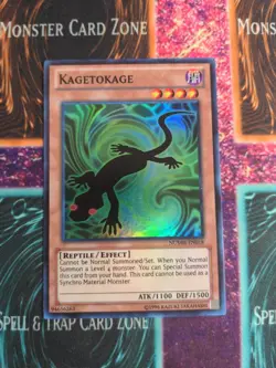 Yu-Gi-Oh! Kagetokage NUMH-EN018 Unlimited Super Rare NM - Image 1