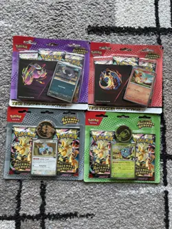 Pokemon TCG - Ascended Heroes Tech Sticker/2 Blister Bundle - New/Sealed - Image 1