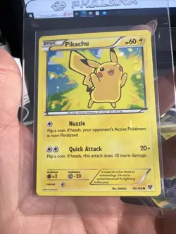 Pokemon TCG: XY Pikachu 42/146 Holo - MOVIE PROMO (2014) - MINT !! 10 - Image 2