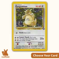 Kangaskhan 5/64 Jungle Set Holo Rare Unlimited | Vintage 1999 WOTC Pokemon TCG - Image 1
