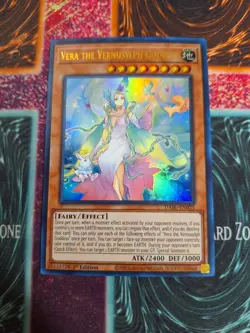Yu-Gi-Oh! TCG Vera the Vernusylph Goddess DABL-EN025 Ultra 1st Edition Near Mint - Image 1