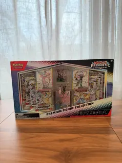 Pokemon Prismatic Evolutions Premium Figure Collection Box Espeon Umbreon - Image 2