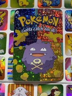 Pokemon 151 Vintage Pocket Monsters Vending HOLO Prism Sticker 2000 Nintendo - Image 4