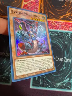 Yu-Gi-Oh! TCG Bystial Magnamhut DABL-EN006 Super Rare 1st Edition Near Mint - Image 2