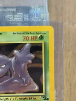 Pokemon Muk 13/62 Fossil Holo Rare Unlimited 1999 - Image 5