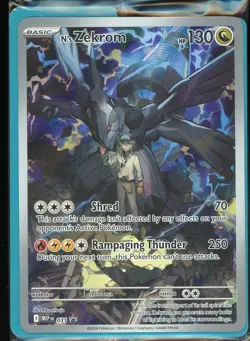 N's Zekrom ex 2026 Pokemon Ascended Heroes #031 Black Star Promo Sealed - Image 1