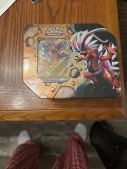 Pokemon TCG Slashing Legends Koraidon Tin - Image 1