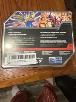 Pokemon TCG Slashing Legends Koraidon Tin - Image 3