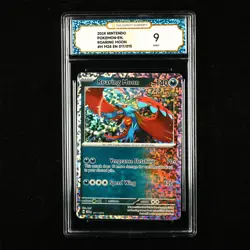 TQG 9 MINT 2024 Pokemon ENG Roaring Moon 011/015 - Image 1