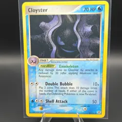 Pokemon TCG Cloyster 20/112 EX FireRed & LeafGreen 70HP Rare Regular - Image 1