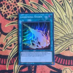 Yu-Gi-Oh! TCG Lightning Storm RA01-EN061 Super Rare 1st Edition - Image 1