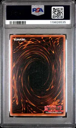 2003 YU-GI-OH! DCR-DARK CRISIS 1ST ED #017 DARK FLARE KNIGHT PSA 10 - Image 2