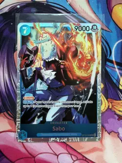 One Piece Card Game Adventure on Kami's Island - SABO SR #OP15-046 ENGLISH CCG - Image 1