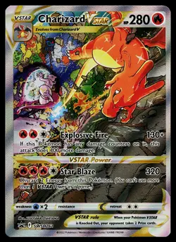 Pokemon Card - Charizard VSTAR Sword & Shield Promo SWSH262 Holo - Image 1