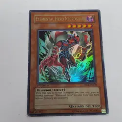 Yu-Gi-Oh! Elemental HERO Necroshade ULTRA RARE YSDJ-EN000 - 1st Edition MP TCG - Image 1