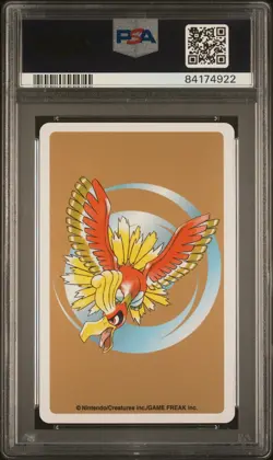 Pokemon Gold Poker Playing Card Spinark Jack of Diamonds #167 PSA 9 Mint - Image 2