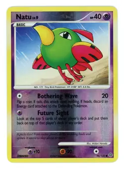 Pokemon Card - Natu 96/132 - Secret Wonders - Reverse Holo - Image 1