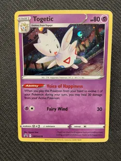 Togetic SWSH276 Promo Holo SWSH: Sword & Shield Promo Cards Pokemon TCG NM - Image 1