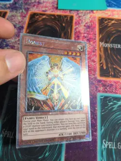 Yu-Gi-Oh! Honest NKRT-EN014 Limited Platinum Rare LP - Image 3