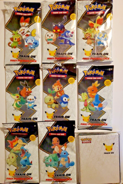 Pokemon First Partner Collectors Set - 9 Piece Bundle - 25 Cards & 16 TCG Packs! - Image 1