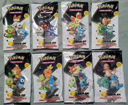 Pokemon First Partner Collectors Set - 9 Piece Bundle - 25 Cards & 16 TCG Packs! - Image 5