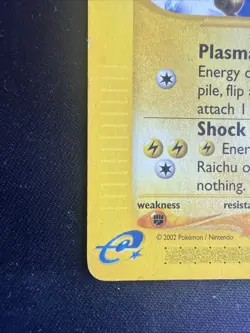 Pokemon Card - Raichu Expedition 61/165 Non-Holo LP/MP - Image 5