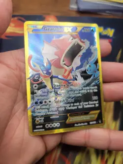 Pokemon Gyarados EX Card Full Art, Secret Rare, Breakpoint 123/122 PACK FRESH - Image 2