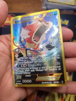 Pokemon Gyarados EX Card Full Art, Secret Rare, Breakpoint 123/122 PACK FRESH - Image 3