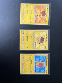 Pokemon TCG Ash's Pikachu SM110, SM111, SM114 Promo Card 'I Choose You!' - fresh - Image 1
