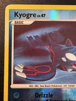 Kyogre 32/146 D&P Legends Awakened Pokemon Card Reverse Holo Foil Rare Near Mint - Image 3