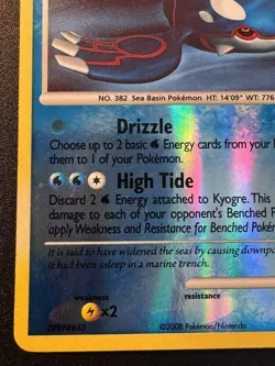 Kyogre 32/146 D&P Legends Awakened Pokemon Card Reverse Holo Foil Rare Near Mint - Image 5