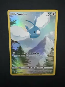 Swablu GG27/GG70 Crown Zenith Galarian Gallery NM Ultra Rare Pokemon Card - Image 1