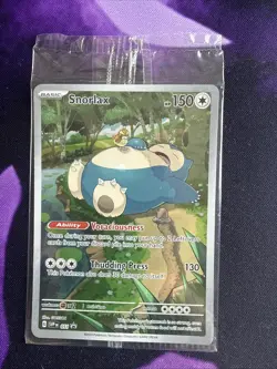 Snorlax SVP EN 051 Black Star Promo Scarlet & Violet Pokemon 151 Card - SEALED - Image 1