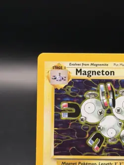 Magneton Holo Fossil Set Unlimited 11/62 Rare Vintage WOTC Pokemon Card LP - Image 2