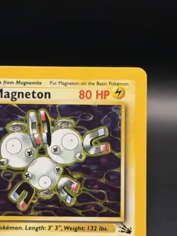 Magneton Holo Fossil Set Unlimited 11/62 Rare Vintage WOTC Pokemon Card LP - Image 5