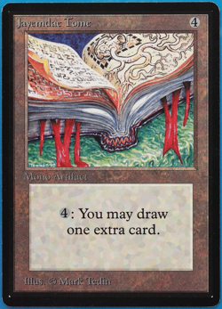 Jayemdae Tome Beta NM Artifact Rare MAGIC GATHERING CARD (ID# 498966) ABUGames - Image 1
