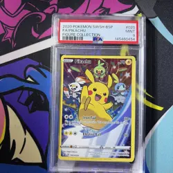 PSA 9 MINT Pikachu SWSH020 Sword & Shield Promo Cards Pokemon TCG Graded - Image 1