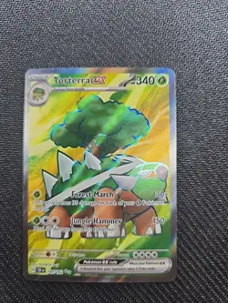 Pokemon TCG Torterra EX Holo Ultra Rare Card 185/162 Temporal Forces - Image 1